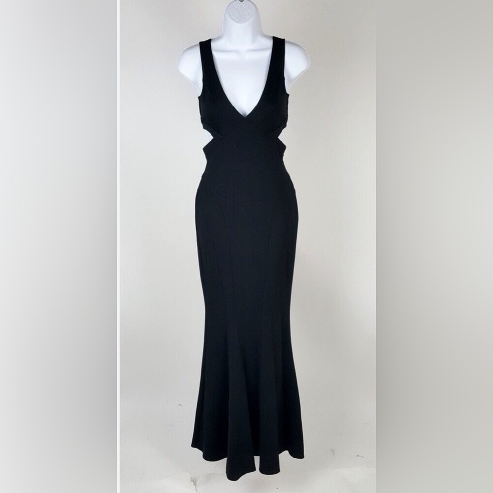 ZAC ZAC POSEN JAX GOWN with cut-outs! Size 2 worn‎ once!